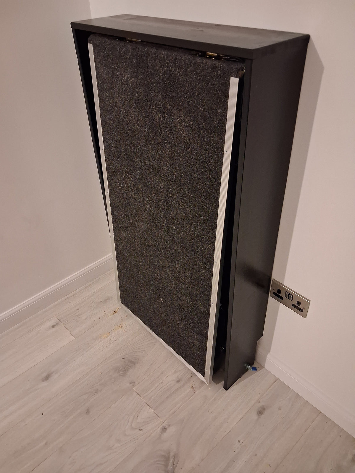 Integrated Wall-Mounted Darts Oche - Handmade Foldable Design